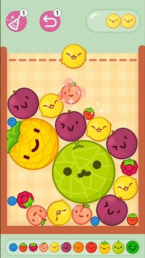 Suika Game Gameplay | Merge Fruits Puzzle | Watermelon Game High Score Challenge