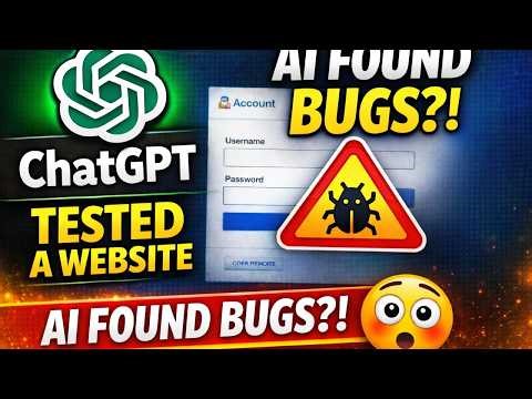 I Let ChatGPT Test a Website… Here’s What Happened 😳