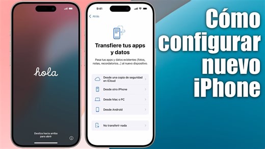 Cómo configurar tu nuevo iPhone