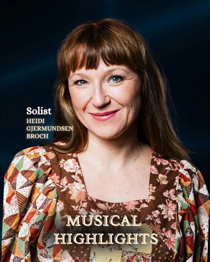 Heidi Gjermundsen Broch er en av solistene i Musical Highlights Harstad. Skuespilleren og sangeren er fast ansatt ved Det Norske Teateret og har imponert i store musicalroller som Ronja i "Ronja Røvardotter", Josefine i "Bør Børson", Edith Piaf i "Piaf", Eliza i "My Fair Lady", tittelrollen i "An-Magritt", Donna i "Mamma Mia", Maria Vittoria i "Which Witch", Polly og Fru Peachum i "Tolvskillingsoperaen", Diana i "Next to Normal", Evita Peron i "Evita" og Heksa i "Into the Woods". Sikre deg bille