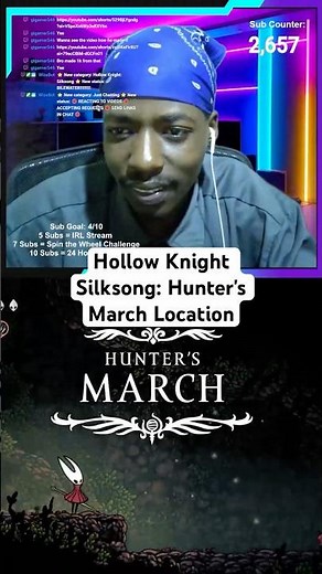 Hollow Knight Silksong: Hunter's March Location