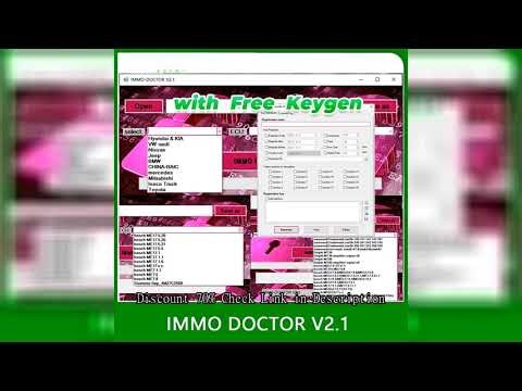 2025 IMMO DOCTOR V2.1 With Unlimited KEYGEN MULTI BRAND Immo Off Software ECU Chip Tuning for sim2k