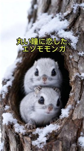 ずっとこっち見てる！エゾモモンガ4匹の謎の物体パニック 😂 Momonga Mystery #shorts