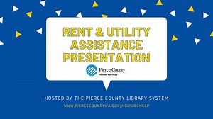 13 reactions · 7 comments | Hear from the Rental Assistance team about how to apply for rental or utility assistance programs this Tuesday, May 25 from 10-11 a.m. Hosted virtually by the Pierce County Library. https://calendar.piercecountylibrary.org/event/5116629 | Pierce County | Facebook