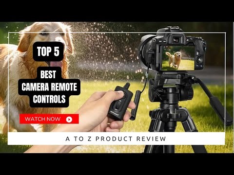 Best Camera Remote Controls On Amazon / Top 5 Product ( Reviewed & Tested )