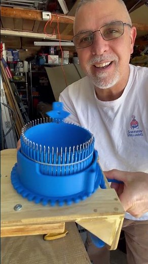 Circular Sock Knitting Machine!