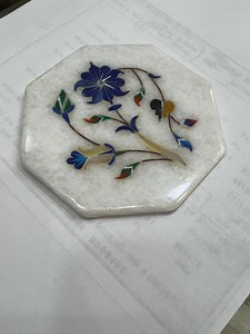 Traditional Pattern Coaster Tile | Handmade Craft for Home & Office - Etsy