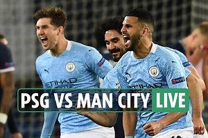 PSG vs Man City LIVE: Follow all the action from Champions League first leg