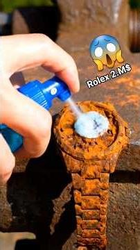 Cleaning Rust Rolex Watch ⌚ 2026 😳😲 #rust #rustclips #ai #aishorts