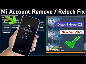 All Redmi/Xiaomi Mi Account Remove 2025 | Mi Account Unlock Tool | Free Tool | Mi Account Relock fix