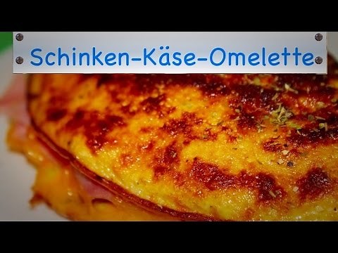Schinken-Käse Omelette - Der Weg zum PERFEKTEN Omelette!