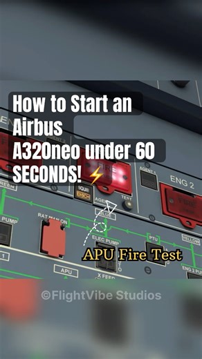 How to Start an Airbus A320neo under 60 SECONDS! ⚡