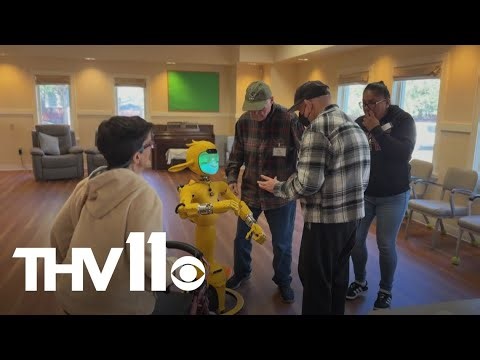 These robots are helping patients at a senior center