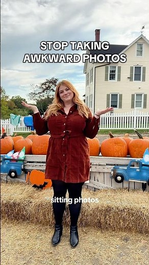 How to POSE for Sitting Photos in A DRESS 📸 #howtopose