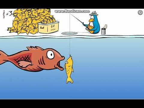 Club Penguin Ice Fishing