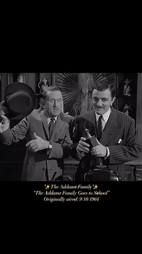 Vintage Stardust on Instagram: "Happy 95th Birthday to actor John Astin (1930- ) ✨. Though he has appeared in over 150 film and television titles, I always think of him first as Gomez Addams in the quirky “Addams Family” television series. Shown here in the premiere episode of the series, Astin is the last surviving main cast member. 🎥: “The Addams Family Goes to School”, originally aired 9/18/1964. Allyn Joslyn (1901-1981) plays Sam Hilliard. I hope he has a wonderful birthday and a happy, hea