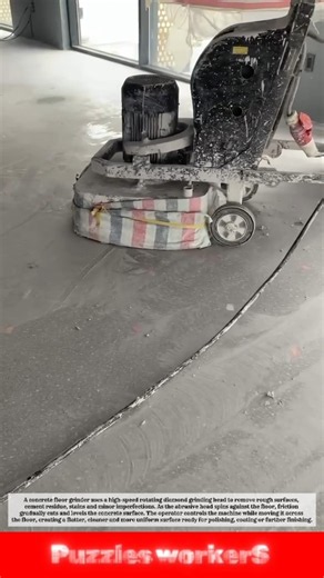 Diamond Floor Grinder: Turning Rough Concrete Into a Smooth Surface!