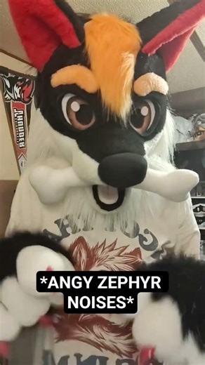 Why's it in a cage? #furry #fursuit #antizoo #funny