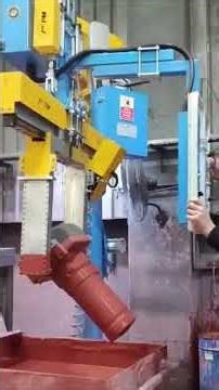 BPM Industrial Manipulators - Heavy Core Lifting, Rotating and Coating System for Foundries