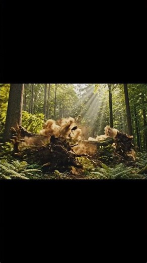 Powerful Forest Sounds | Massive Tree Falling #Shorts