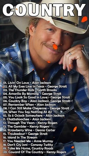 Alan Jackson Greatest Hits Full album Best Songs Of Alan Jackson - Livin' On Love