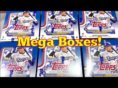 NEW RELEASE! 2025 TOPPS SERIES 2 MEGA BOXES!