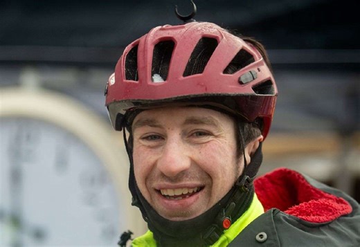 WATCH: Inverness cyclist battles through snow to become British champion at Strathpuffer