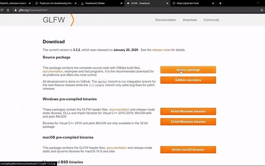 [OpenGL C  ] 如何创建 3D 和 2D 图形