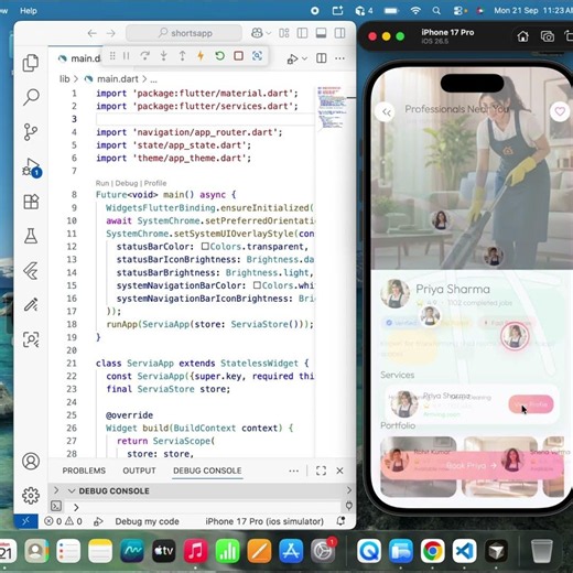 Build a Professional Mobile App with Flutter | Complete Project Tutorial #flutter #appdevelopment