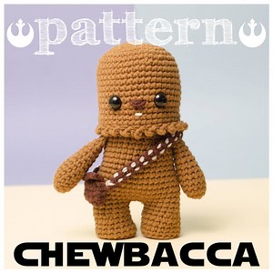 Chewbacca Crochet Pattern: Star Wars Amigurumi (english, Español, Português) (PDF Pattern) - Etsy