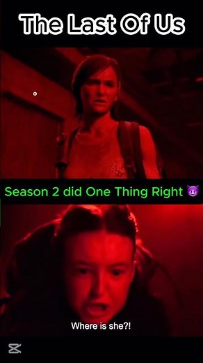 Ellie vs Nora: Game vs Show Brutality 🔥🩸#tlou2 #shorts