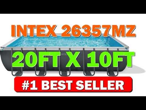INTEX 26357MZ 20ft x 10ft x 52in Ultra XTR Deluxe Rectangular Above - B0FJ2YL5W8