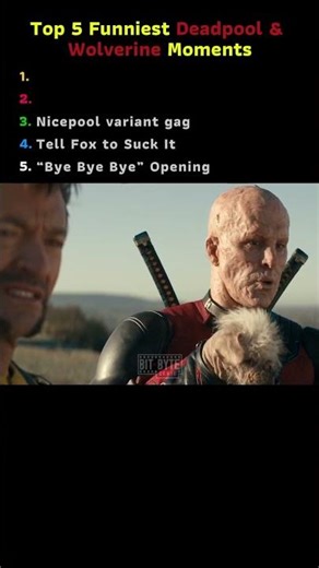 Top 5 Funniest Deadpool & Wolverine Moments
