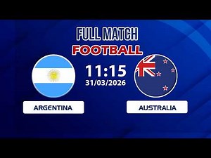 🔴 Argentina vs Australia | | A Crazy Script That Exploded the Pitch