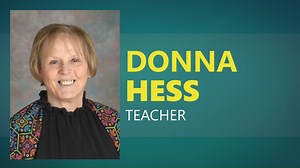 Meet Donna Hess, a fourth-grade math teacher at H H Beam Elementary, who has been helping students learn and grow for nearly 60 years! As part of our "School People" series, we're shining a spotlight on her dedication to shaping young minds. Press the "play" button to see the difference she's making in the classroom. Watch as her students gain confidence in math, and hear from one student who shares why he loves learning from her! You can read more about Donna at https://www.gaston.k12.nc.us/don