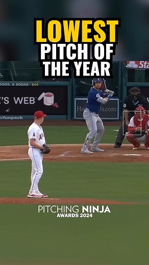 Lowest Pitch of the Year. Winner： Davis Daniel's Super Sinker #MLB #baseball #baseballseason #baseballgame #baseballlife #baseballfan | Carlos Fernández