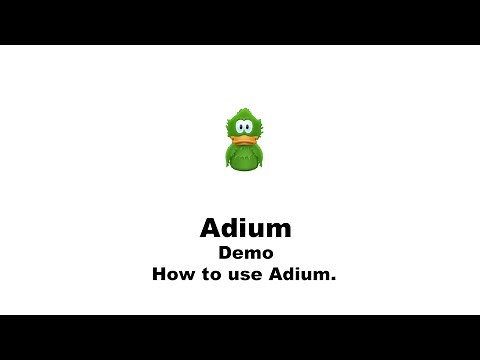 How to Use Adium for Mac