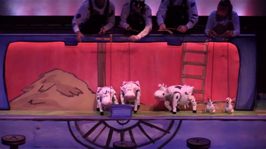 🐮 Cows that type? Chickens on strike? Farmer Brown can’t believe his ears! Join the barnyard fun in this musical adaptation of Click Clack Moo: Cows That Type, the children’s book that won a 2001 Caldecott Honor and appears on the National Education Association’s list of “Teachers’ Top 100 Books for Children." 📅 Sept 3-28 🐄 Tickets at puppet.org/programs/click-clack-moo-cows-that-type | Center for Puppetry Arts