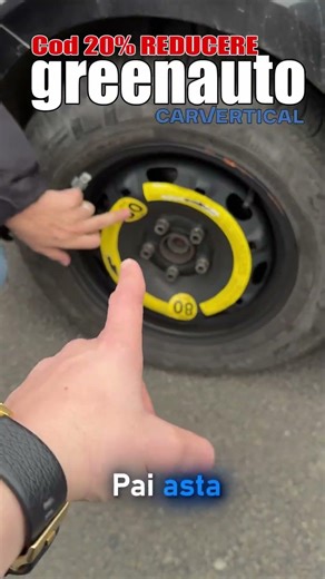 Limita de viteza la roata de rezerva