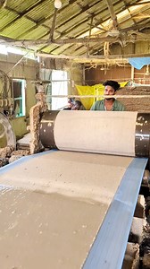 The Process of Making Cover Paper from Discarded Waste Materials. #viral #making #foryou | Mamun Videos