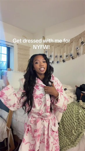 omg it got intense at the end #nyfw #newyorkcity #college #grwm #ootd | getting dressed with me