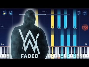 Alan Walker - Faded - Piano Tutorial & Sheet Music