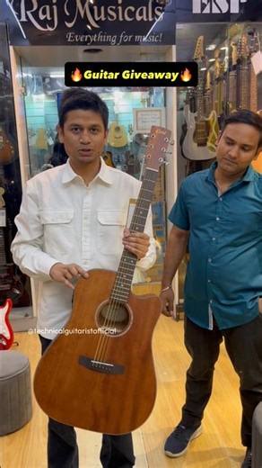 🔥 ₹20,000 Ka Pro Guitar FREE Mein Jeeto! #shorts