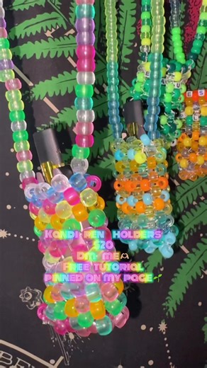 Don’t be afraid to send a dm 🌱 $20 for any custom color. Pickup only riverside area 🫶🏼 I’ll be trading Kandi keychains at beyond too so if you see me, says what’s up 🌱🧚🏼‍♀️ #penholder #rave #kandi #plur #leslielava
