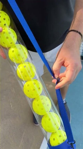 OnCourt OffCourt ClearCourt Ball Tube for Tennis and Pickleball.