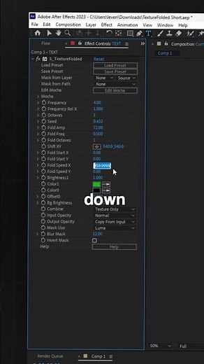 How To Make A Texture Text In After Effects