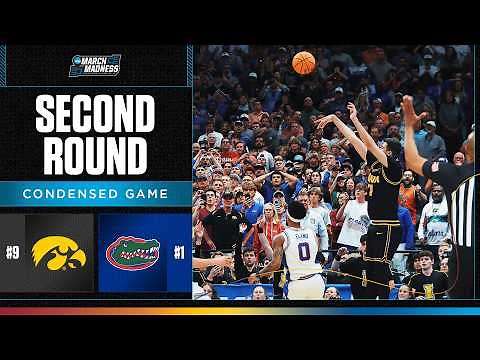 Iowa vs. Florida - Second round NCAA tournament extended highlights
