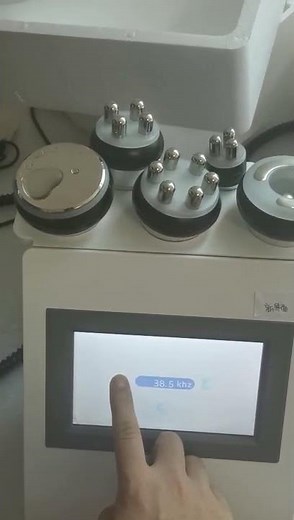 6 in 1 Cavitation Machine Kim 8 - How to Optimize & Set Ultrasonic Frequency