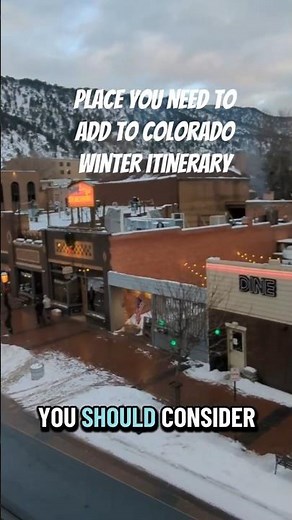 MUST SEE place in Colorado in winter!