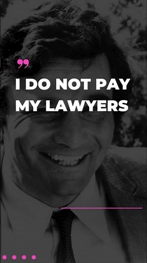 Columbo s3e1 Lovely but Lethal Quote C #quotes